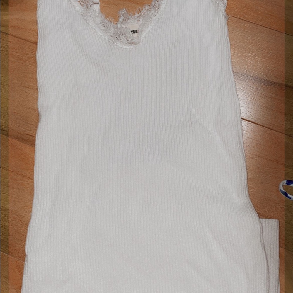 White sweater dress